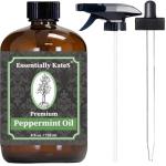 KateS Peppermint Essential Oil with Glass Bottle