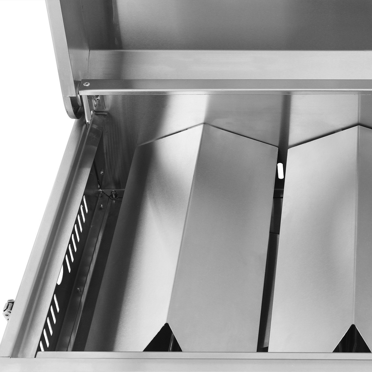 NXR 3-Burner Portable Stainless Steel Camping Grill