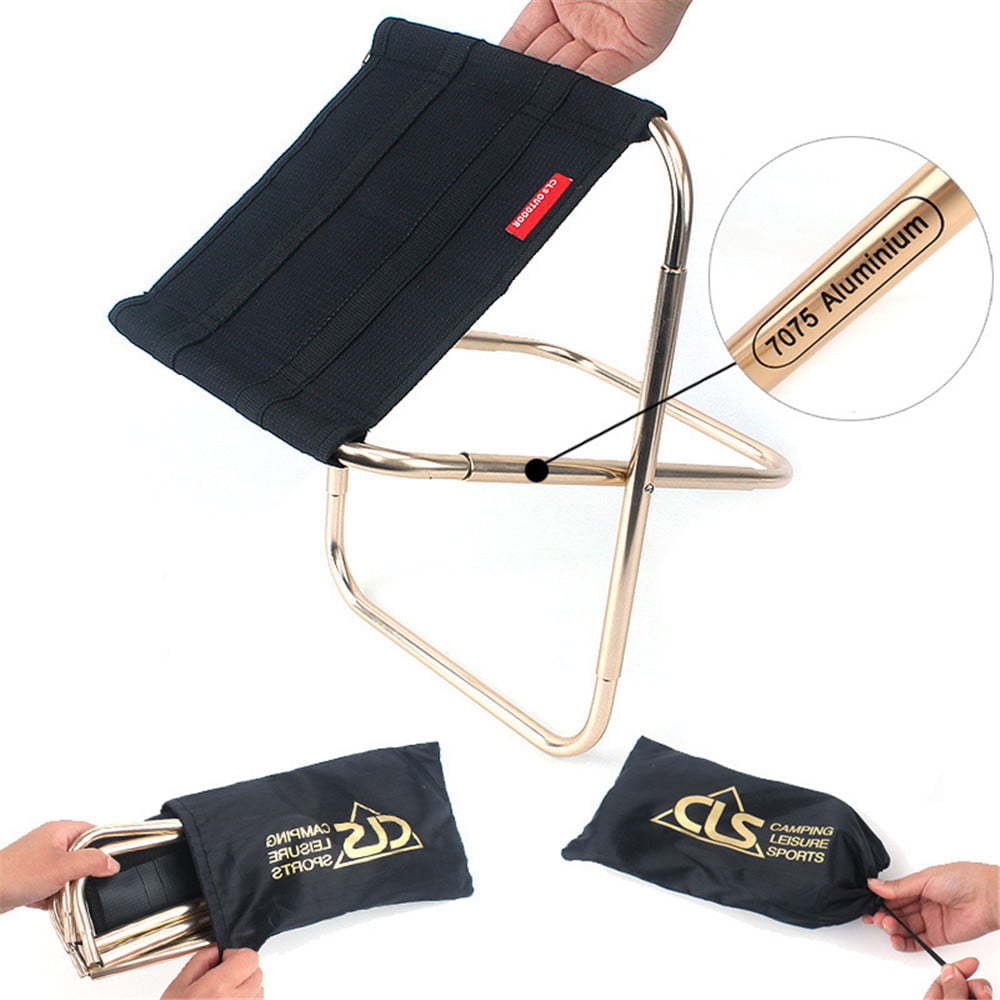 Aotu Folding Aluminum Camping Chair and Stool