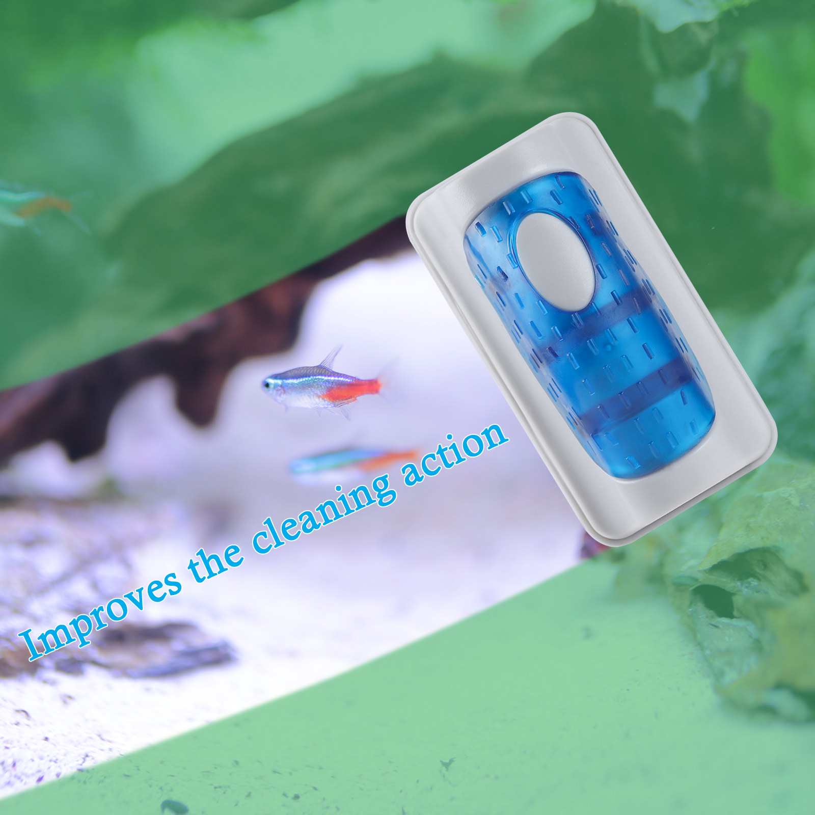 Magnetic Algae Scraper for Fish Tanks