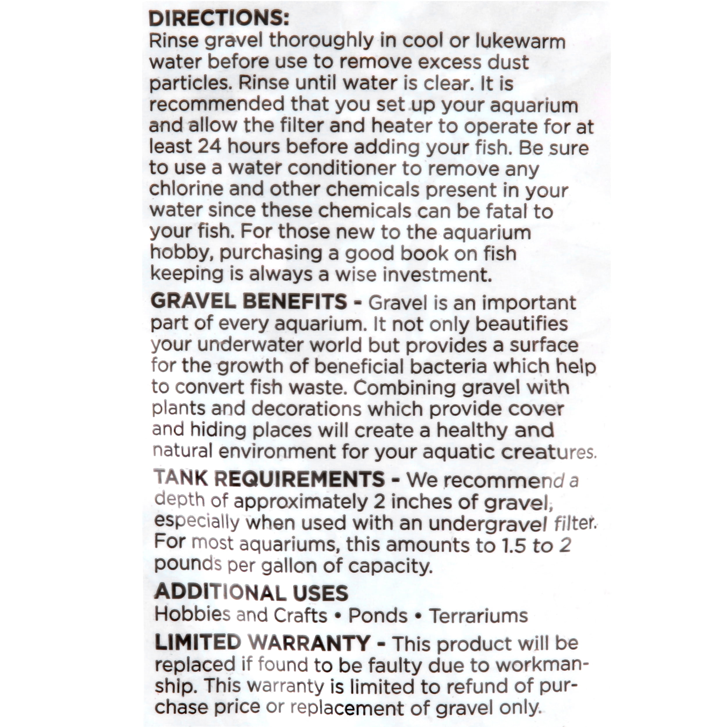 Aqua Culture Aquarium Gravel Natural, 25 lb