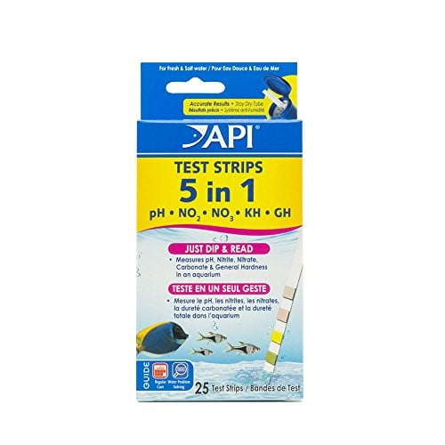 API 5-in-1 Quick Test Strips, 25 Pack
