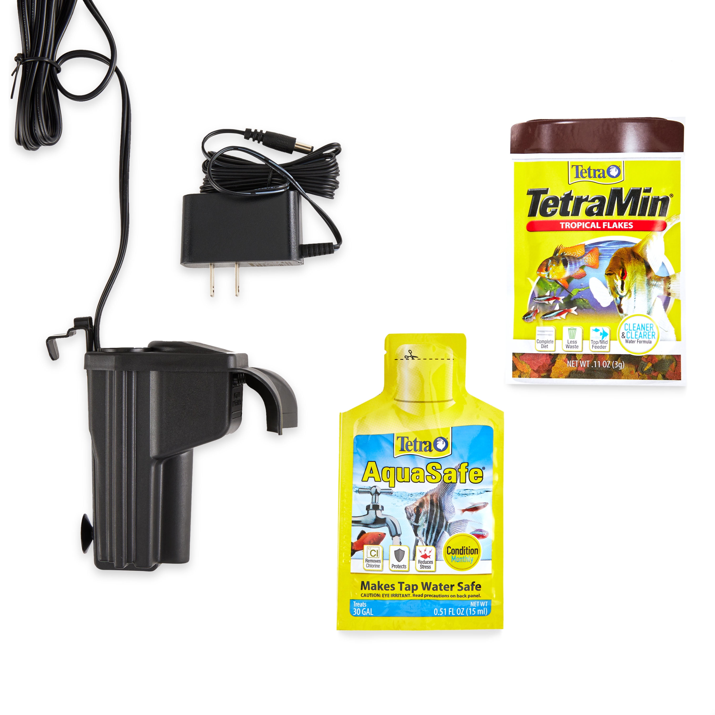 6.5-Gallon Semi-Hex Aquarium Kit with LED Lighting