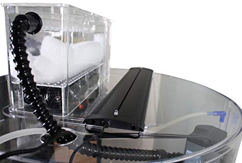 Penn-Plax Luxury Acrylic Aquarium - 53 Gallon Cylinder