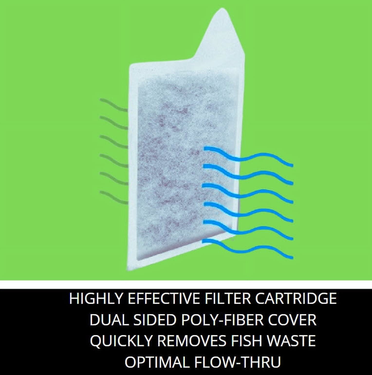 6.5-Gallon Semi-Hex Aquarium Kit with LED Lighting