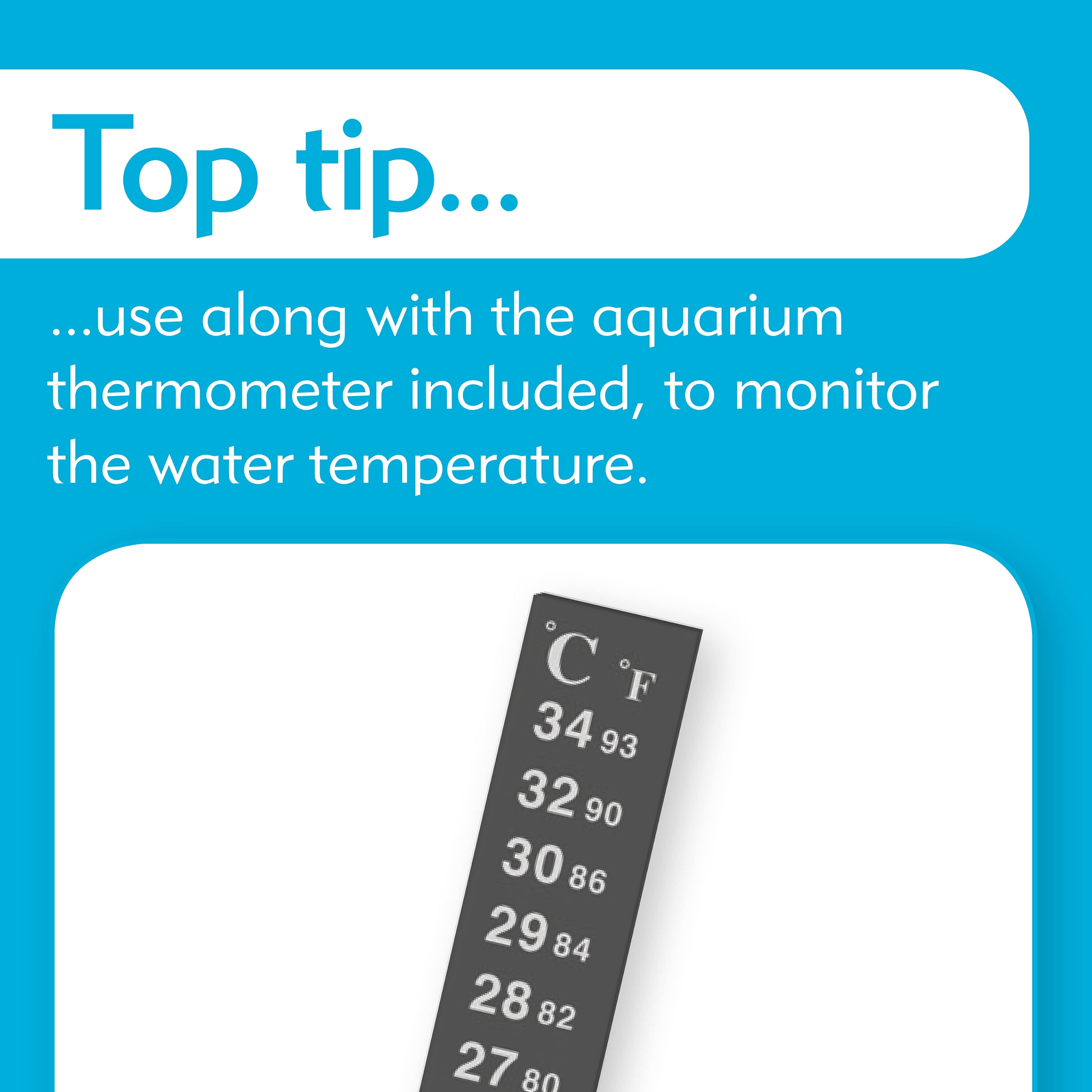 15W Flat Life Thermal Heater for 4 Gallon Aquariums