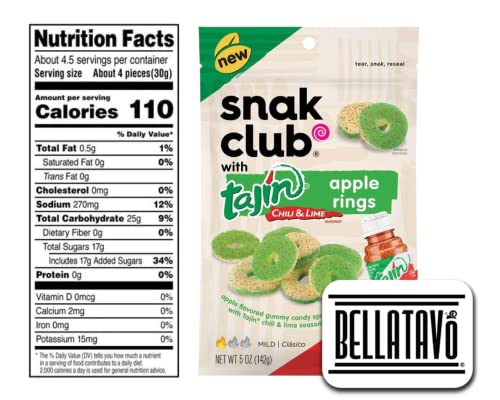 Fruit Rings Candy Bundle - Tajin Gummy Rings