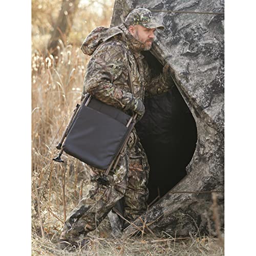 Huntrite 360 Swivel Hunting Blind Chair - Black