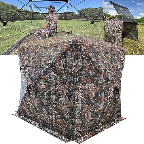 LUCKUNTER 360° Camouflage Pop-Up Hunting Blind