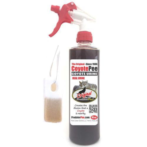Coyote Urine Spray Combo with Scent Tags 16oz
