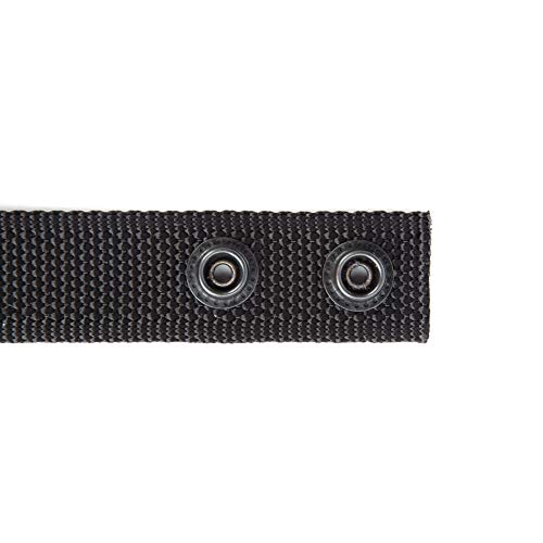 Heavy-Duty Tactical Belt Keeper with Double Snaps