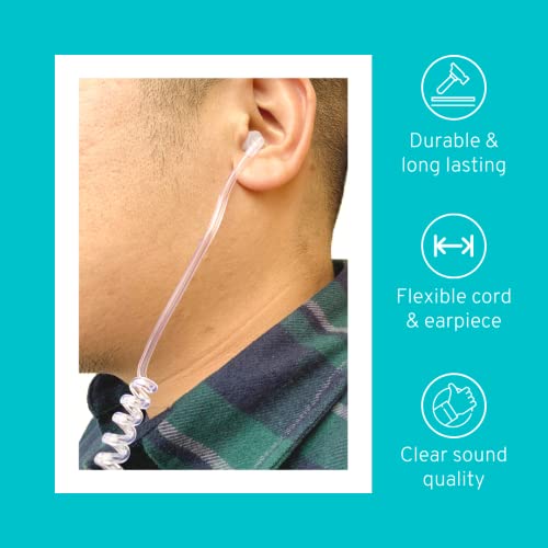 MaximalPower 3.5mm Surveillance Headset with Earpiece