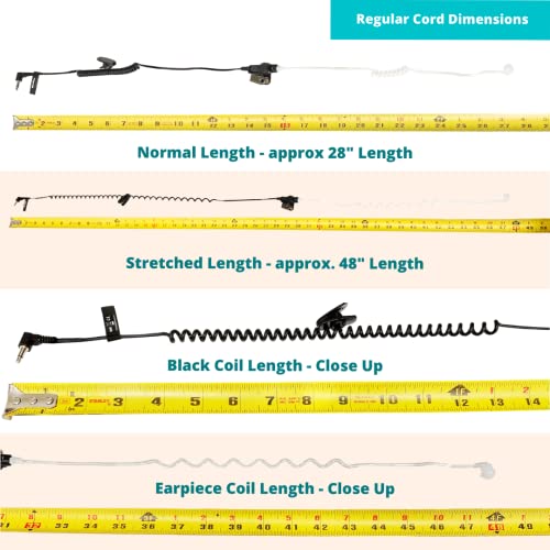 MaximalPower 3.5mm Surveillance Headset with Earpiece