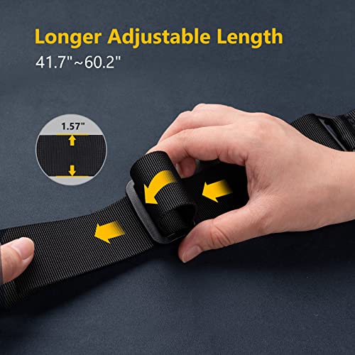 Adjustable Two-Point Rifle Sling with Swivel Set