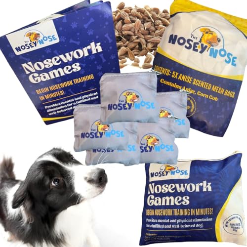 Nosey Nose Dog Scent Training Kit with Games