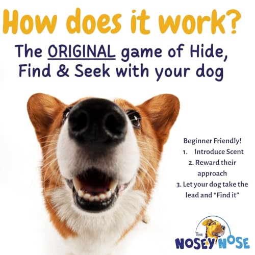 Nosey Nose Dog Scent Training Kit with Games