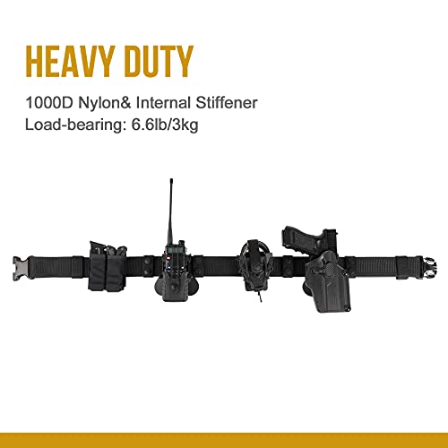 VISMIX 2" Security Nylon Duty Belt with Keepers