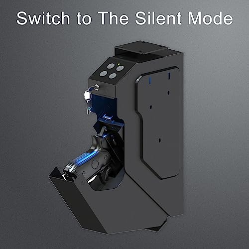 Quick Access Handgun Safe with Keypad and Key