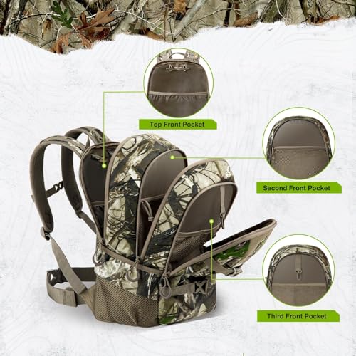 TIDEWE Waterproof 25L Hunting Backpack in Camo