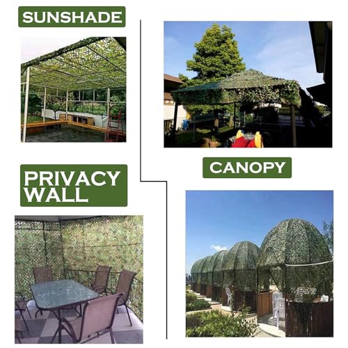 Woodland Camo Netting for Hunting and Decoration