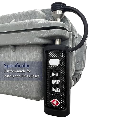 TSA Approved Gun Case Lock - Cut-Proof Padlock