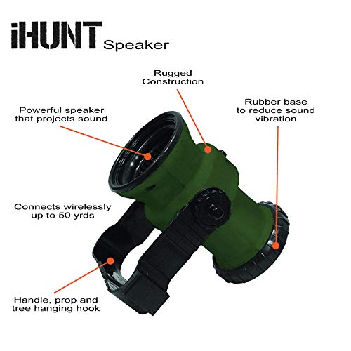 iHunt Game Call & Bluetooth Speaker Combo, 750 Calls