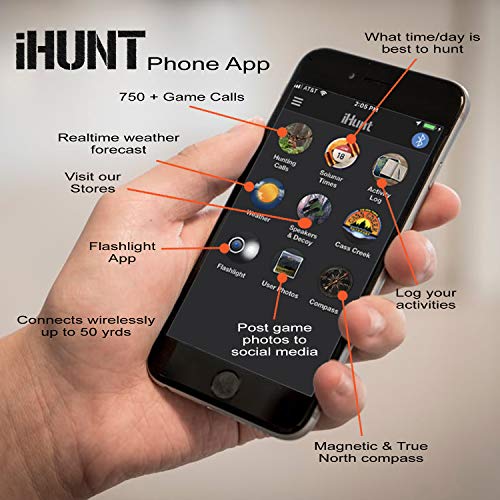 iHunt Game Call & Bluetooth Speaker Combo, 750 Calls