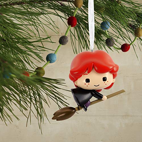 Harry Potter Ron on Broomstick Ornament