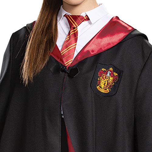 Gryffindor Costume Outerwear, XXL - Black & Red