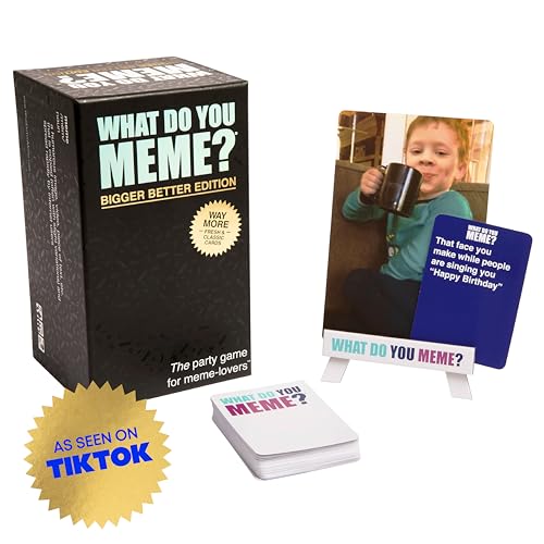 What Do You Meme? Bigger Better Party Game