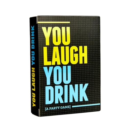 You Laugh You Drink Card Game for Parties