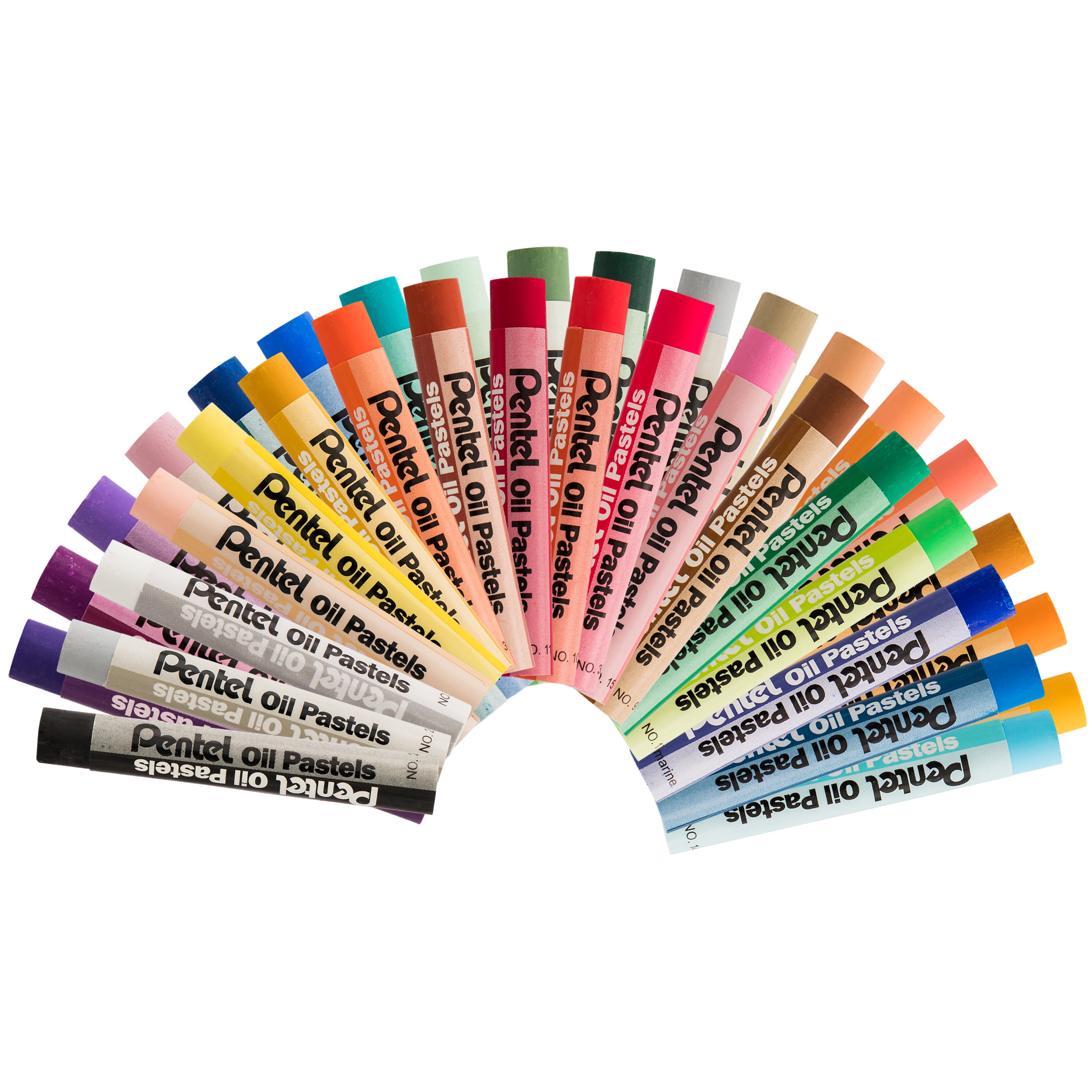 Pentel Oil Pastel 36-Color Set