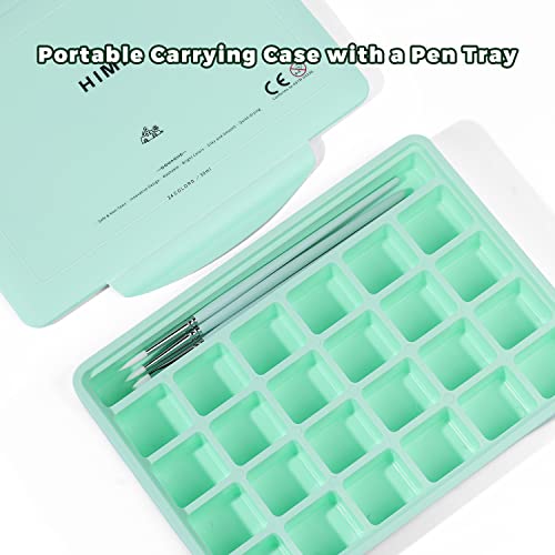 24-Color MIYA Gouache Paint Set with Jelly Cups