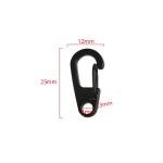 Aluminum Carabiner Keychain Clips for Camping