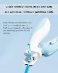 Ginalaia Pet Nail Clippers with Safety Light