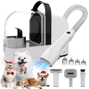 Dog Grooming Vacuum and Clippers Kit, Low Noise