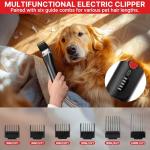 4-in-1 Pet Grooming Vacuum and Trimmer