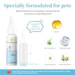 Waterless Pet Shampoo Spray for Dogs & Cats