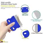 Stainless Steel Flea Comb Set for Pets