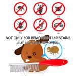 Pet Grooming Kit with Combs and Slicker Brush