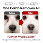 JAYU PET Facial Grooming Comb for Dogs and Cats