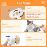 3-in-1 Steam Brush for Grooming Dogs and Cats