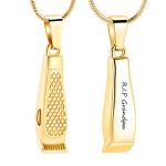 Pet-Friendly Hair Clipper Cremation Jewelry Pendant