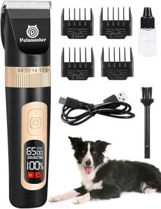 Petsaunter Low Noise Rechargeable Dog Clippers