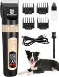 Petsaunter Low Noise Rechargeable Dog Clippers