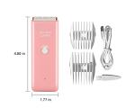 Quiet Rechargeable Dog Clippers Grooming Kit - Pink