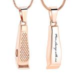 Pet-Friendly Hair Clipper Cremation Jewelry Pendant