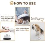 Dog Doorbell Training Set for Easy Potty Trips