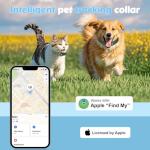 Smart GPS Pet Tracker Collar for Dogs and Cats