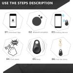 Flutesan Portable GPS Tracker for Pets and Keys